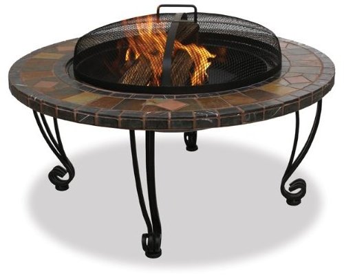 New Design wood burning Natural Stone concrete brazier with bbq grill outdoor garden fire pit for patio