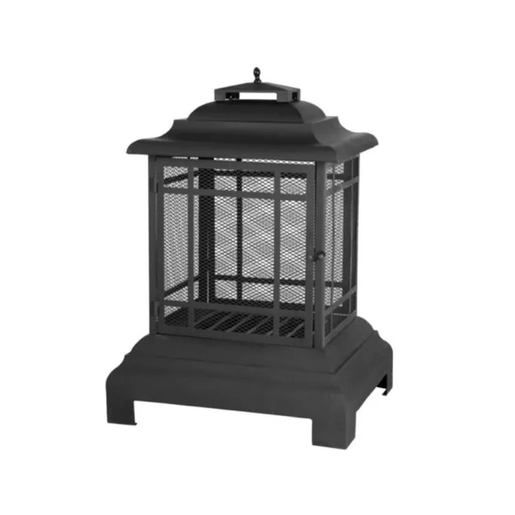 Garden patio metal outdoor  fire pit bowl wood burning portable smokeless Backyard Balcony brazier stove fireplace