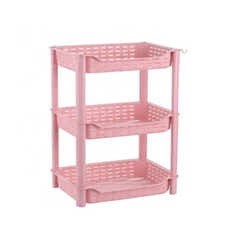 House items 3 tier dish shelf kitchen plastic storage rack