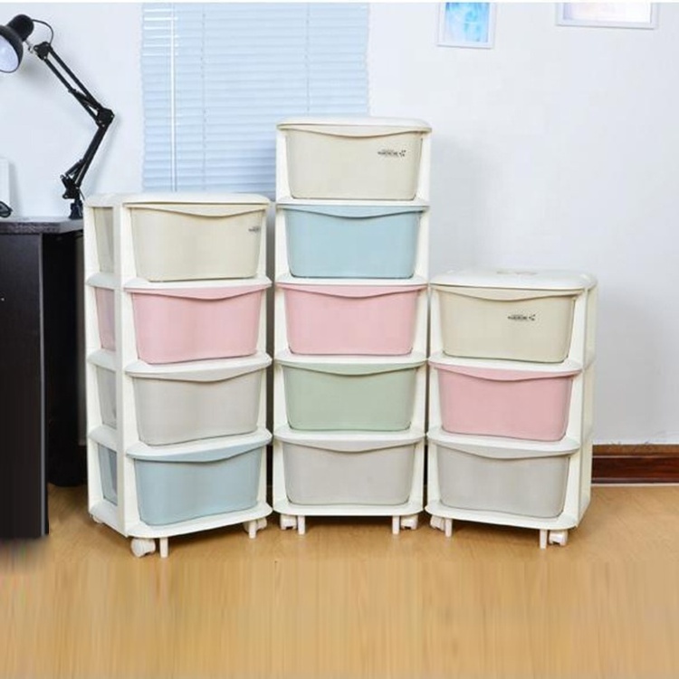 36cm Macarons colors living room organizer storage 5 drawer tower