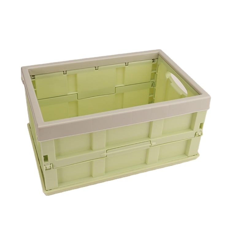 Rectangular Collapsible Storage Basket Car Trunk Vehicle Boot Home Storage & Organizer Plastic Folding Storage Box