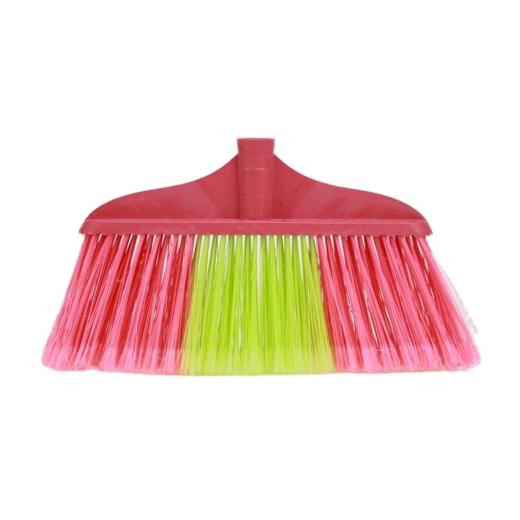 Mixed color high quality street sweeping plastic broom head