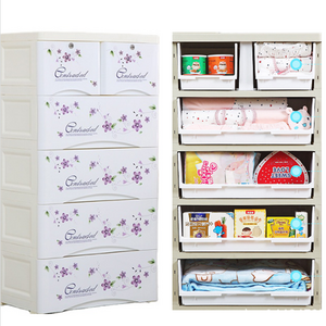 5 Layer Living room plastic type wholesale cheap portable storage drawer cabinet wardrobes store baby clothes