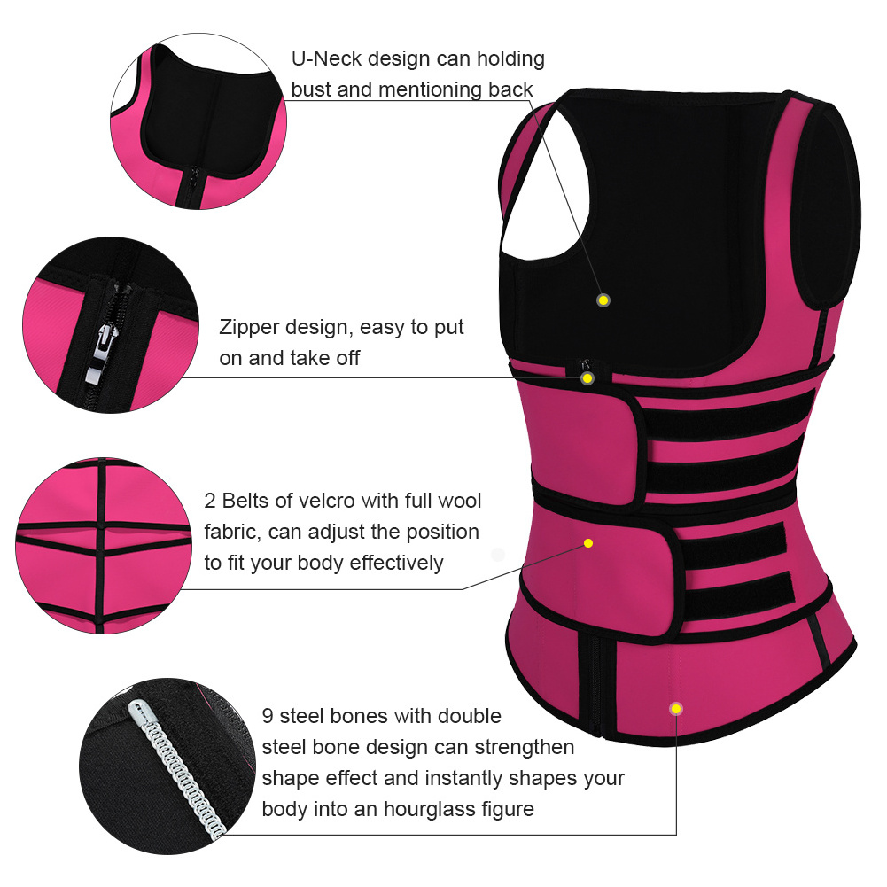 HEXIN High Quality Body Shaper Workout Waist Trainer corset Bodycon Shapewear waist belt for women