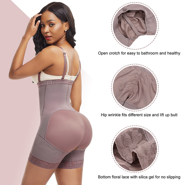 5XL stage 2 3 postpartum HEXIN Fajas Reductoras Body Shaper Post Parto Surgery  Slimming Butt Lifter shapewear for women bodysuit