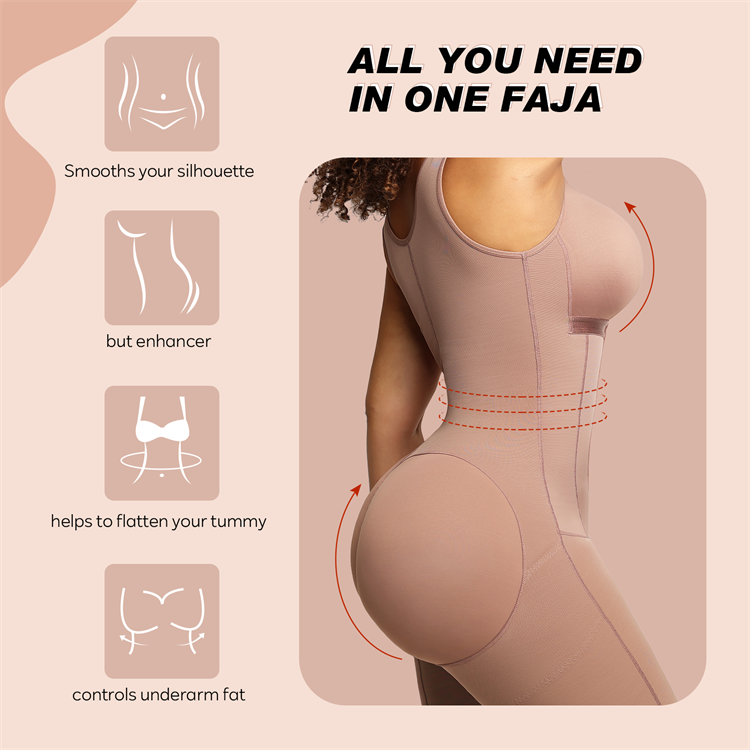 HEXIN wholesale 5XL high compression body fajas-reductor fajas moldeadoras colombianas post surgery shapewear