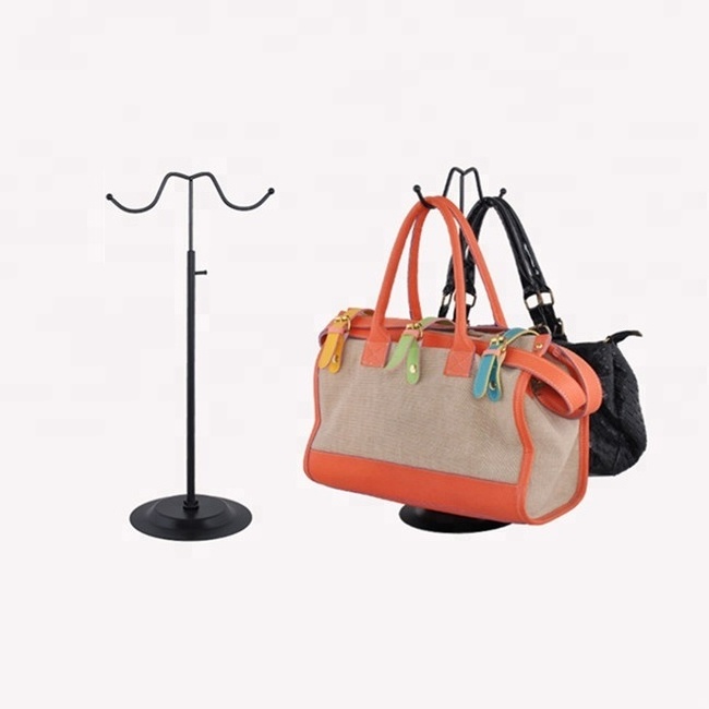 Adjustable Metal Handbag Display Holder Bag Stand