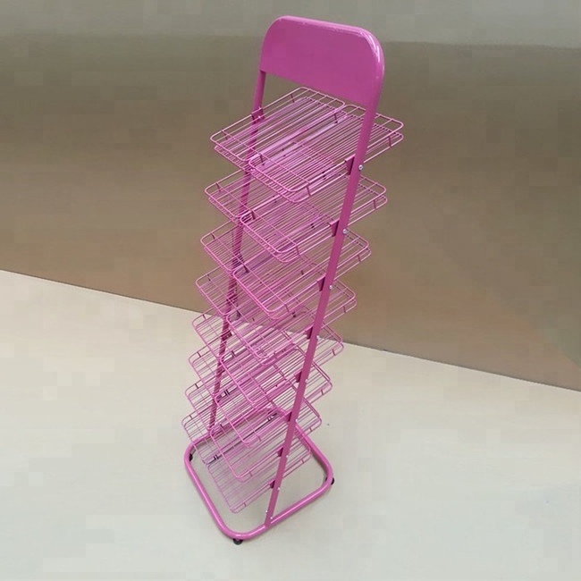 Freestanding Nail polish metal display stand