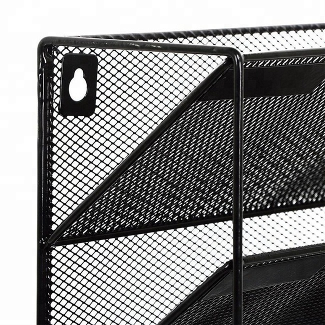 Metal mesh Literature Rack Organizer Magazine Rack Holder