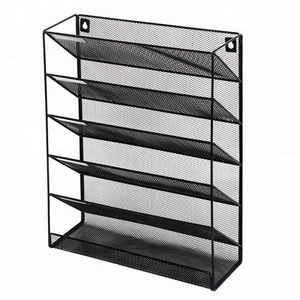 Metal mesh Literature Rack Organizer Magazine Rack Holder