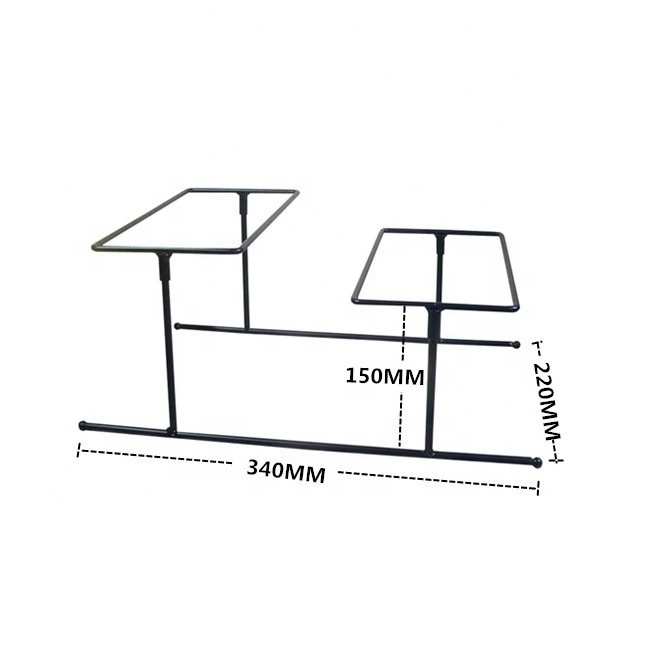 Hot sell two tiers metal Stackable Buffet Caddy