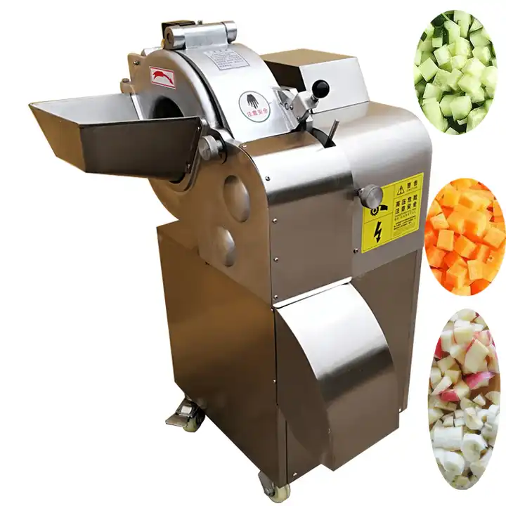 Industrial Fruit Cutting Potato Carrot Onion Tomato Cube Cutter Commercial Automatic Vegetable Dicing Machine