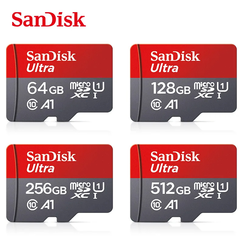 Ultra microsd 128GB 32GB 64GB 256GB 512GB A1 Micro SD Card SD TF Flash Card Memory Card Class 10 for Phone