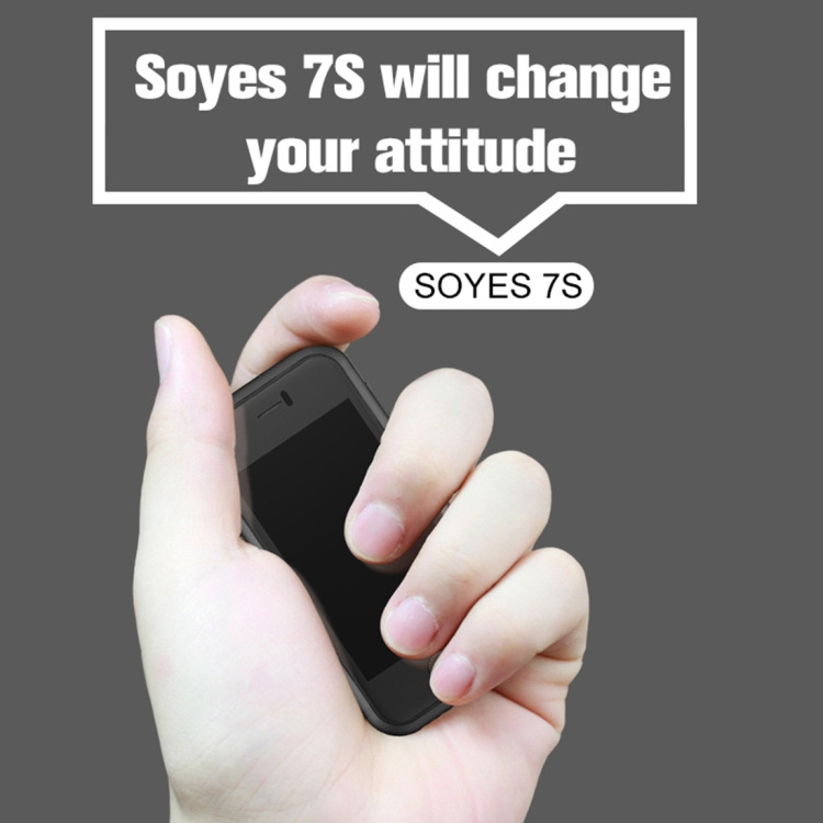 Original SOYES 7S 2.54/ Smallest Size Touch Screen Android Phone 1GB RAM 8GB ROM 5MP Rear Camera