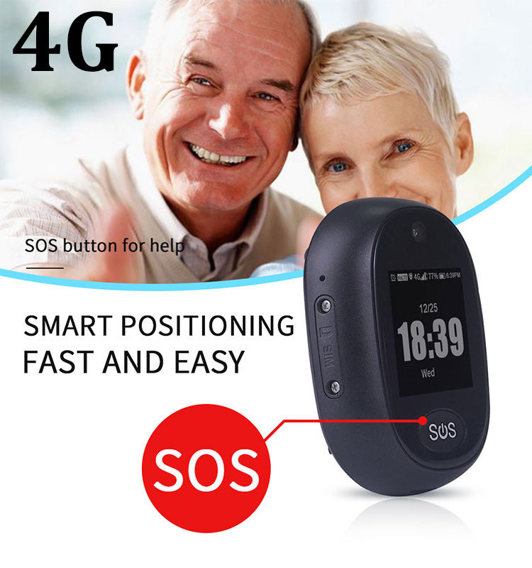 4G Tracking Online Software Free GPS Tracker Waterproof Real Time GPS Tracker SOS Emergency Button Kids Elderly GPS Tracker