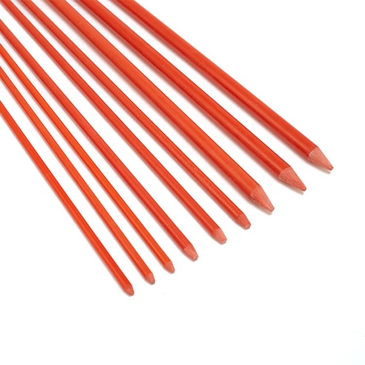 Low price high quality collapsible fiberglass snow stakes collapsible fiberglass driveway markers