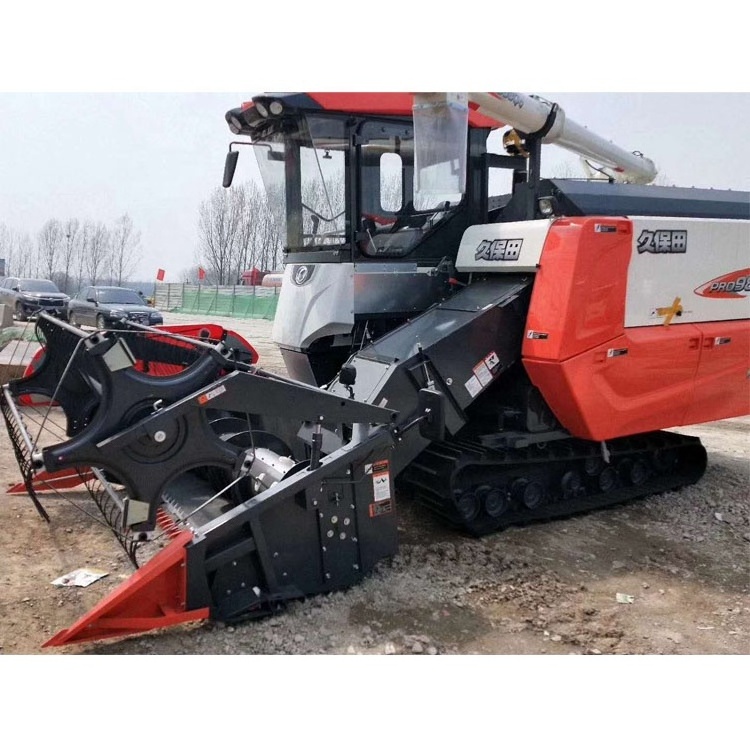 Hot Selling Paddy Rice Harvest Machine Kubota 4LZ-4(PRO988Q) Model Combine Harvester