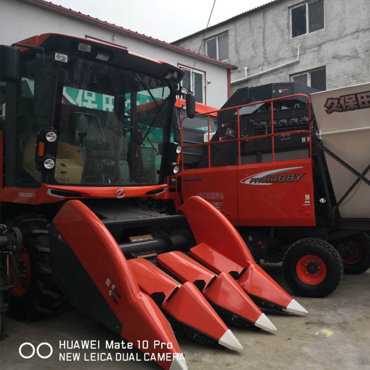 Easy Way Of Use Japan Kubota Brand Sweet Corn Harvester