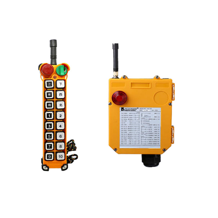 Overhead crane remote controls F24-6D 8D 12D universal industrial radio wireless remote control for crane