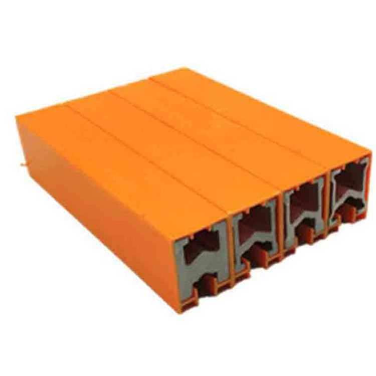 Single pole overhead crane insulated conductor rail power rail bus bar