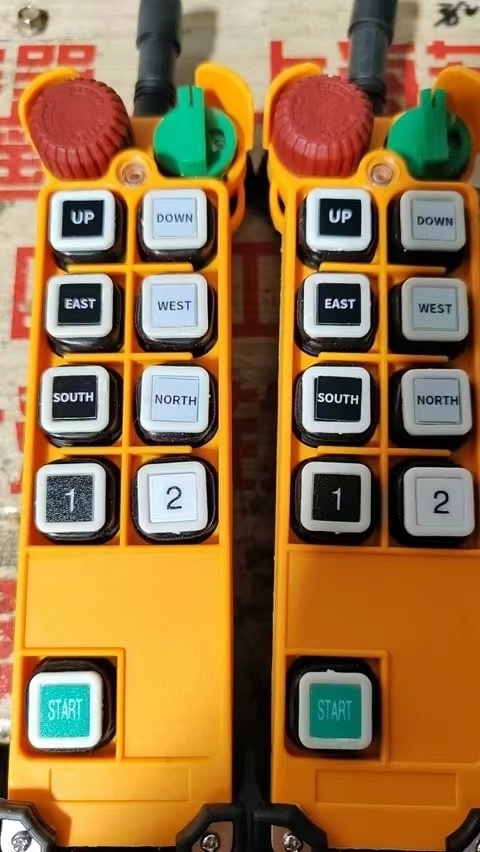 Overhead crane remote controls F24-6D 8D 12D universal industrial radio wireless remote control for crane