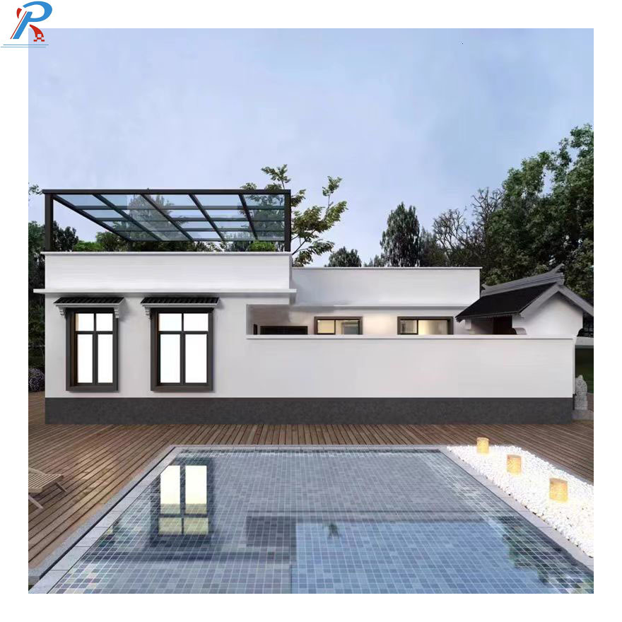 Villas With Swimming Pools Portable Homes Prefab Smart House 3 Bedroom Villa Prefab Villa House