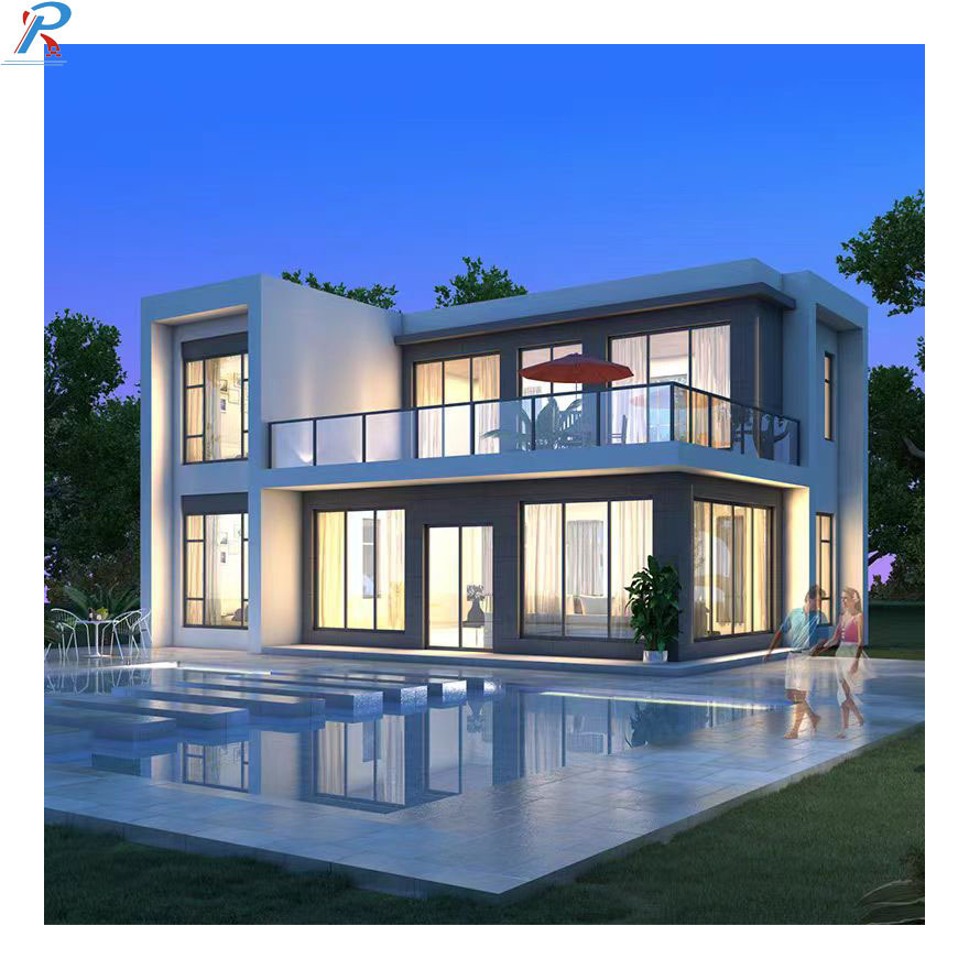 Villas With Swimming Pools Portable Homes Prefab Smart House 3 Bedroom Villa Prefab Villa House