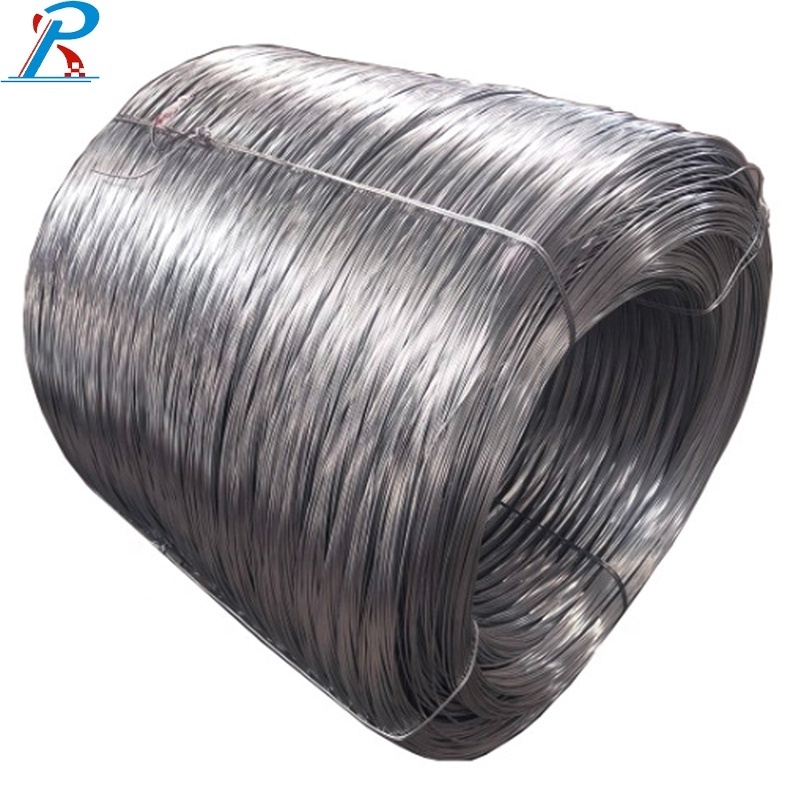 Factory wholesale  10  12  14  16  18 gauge Hot dipped galvanized steel wire galvanized steel wire