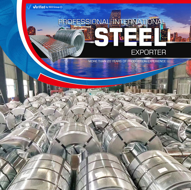 Sheet Coil Galvanized Steel Sheet Dx51d Z275 Metal CRC HRC PPGI DC51 SGCC Hot Dipped Gi Steel G90