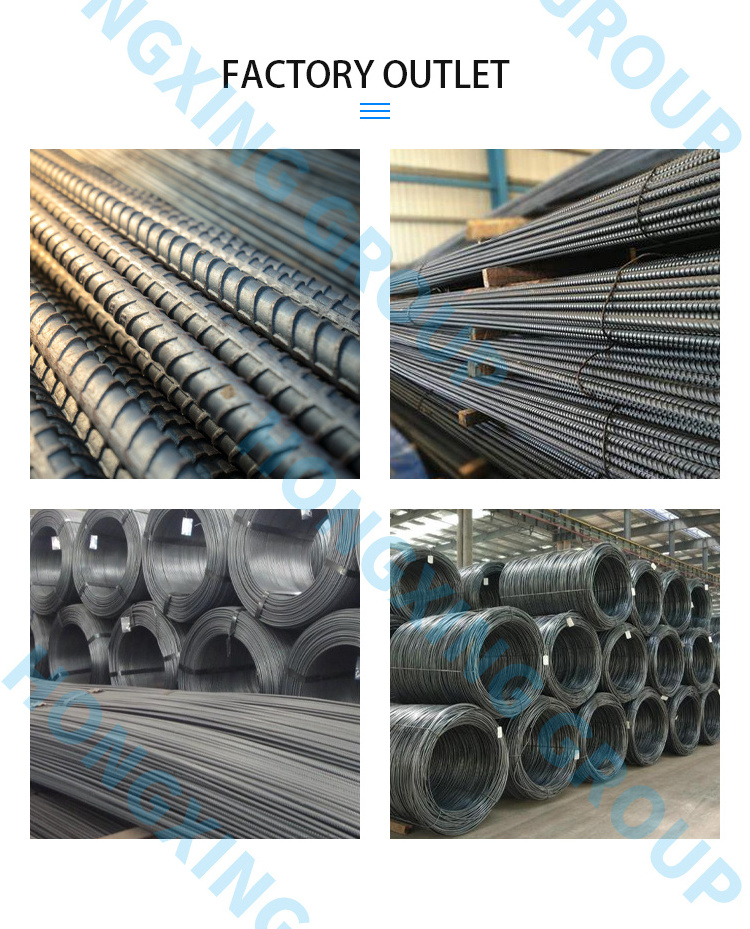 steel rebars in bundles 6mm 8mm 10mm 12mm 16mm 20mm Hot Rolled Deformed Steel Bar Rebar Iron Rod Construction Rebar Steel