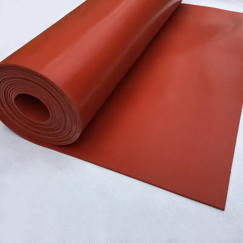 1.5mm/2mm/3mm Red/Black Silicone Rubber Sheet 500X500mm Black Silicone Sheet, Rubber Matt, Silicone Sheeting for Heat Resistance