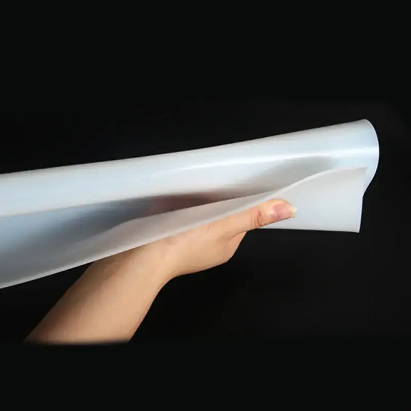 Silicone Rubber Sheet 500x500mm Clear Translucent Plate Mat High Temperature Resistance 100% Virgin silicone Rubber Pad