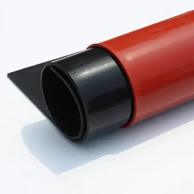 1mm/2mm Red/Black Silicone Rubber Sheet 250X250mm Black Silicone Sheet, Rubber Mat, Silicone Sheeting for Heat Resistance