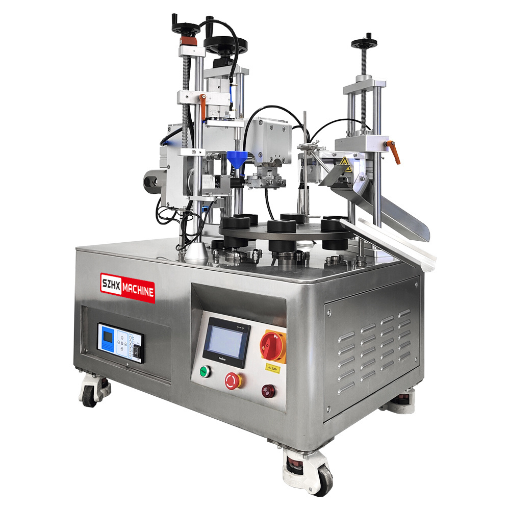 Easy to Operate Tabletop Soft Tube Filling and Sealing Machine