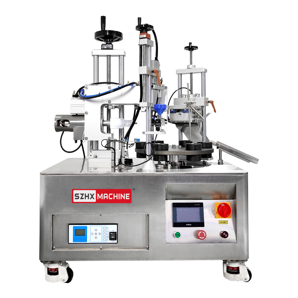 Easy to Operate Tabletop Soft Tube Filling and Sealing Machine