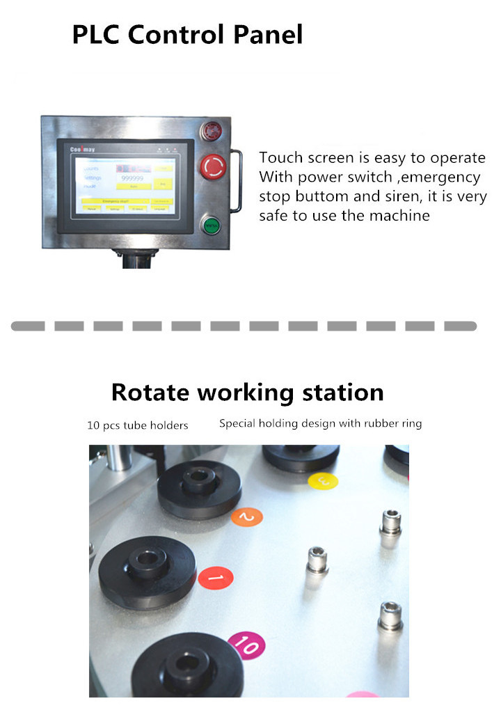 High Speed Automatic Plastic Tube Filling Machine for Edible Oil