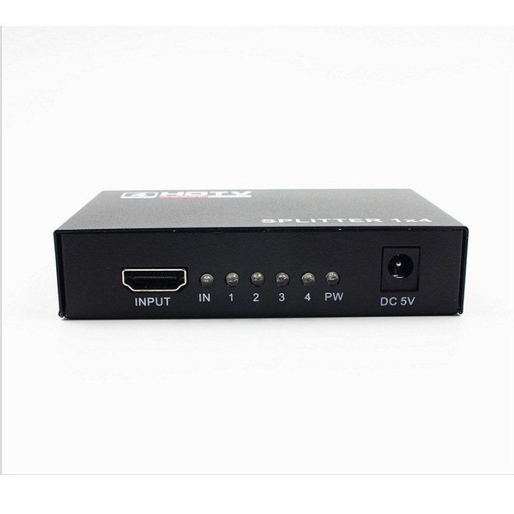 Full HD Video Commutator Switcher 1 X4 Splitter