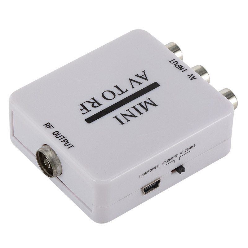 AV to RF Audio Video Signal Converter AV To RF modulator AV input RF output