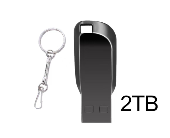 Metal USB 3.0 Pen Drive 2TB Cle USB Car Flash Drive High Speed TYPE-C