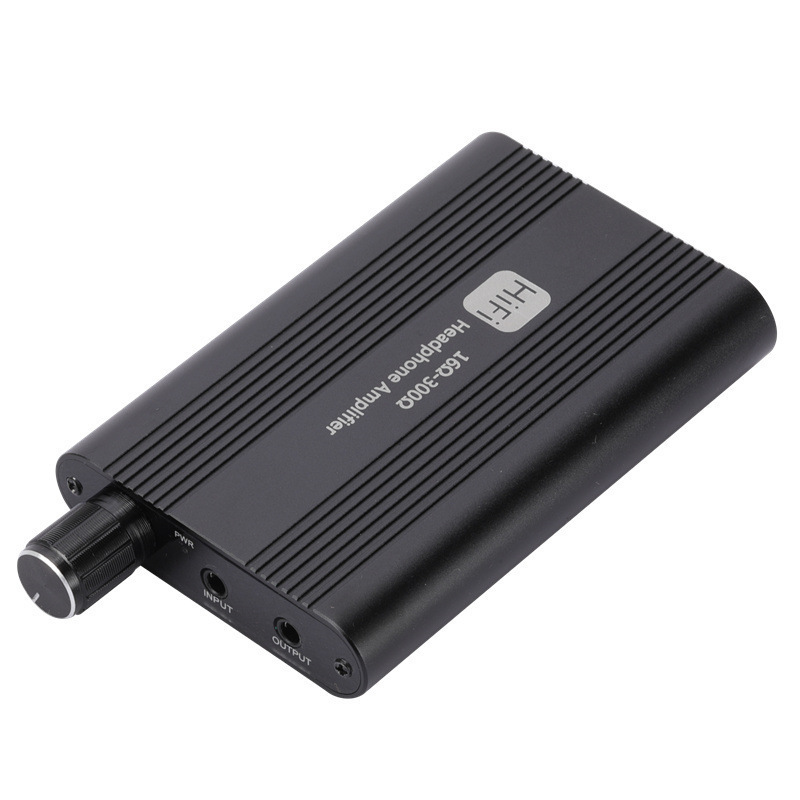 Portable  Amplifier Amp Stereo Audio Out with Switch Powered Dual-Output HiFi Headphone Amplifier