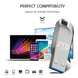 Metal USB 3.0 Pen Drive 2TB Cle USB Car Flash Drive High Speed TYPE-C