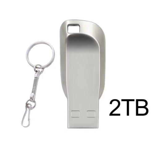 Metal USB 3.0 Pen Drive 2TB Cle USB Car Flash Drive High Speed TYPE-C