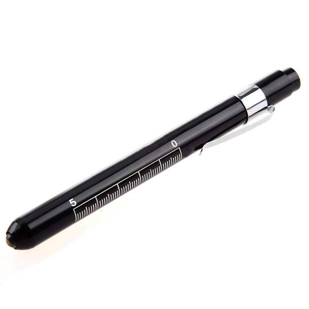 LED Aluminum Pen Light Portable Flashlight Medical Penlight Pupil Pen with Light