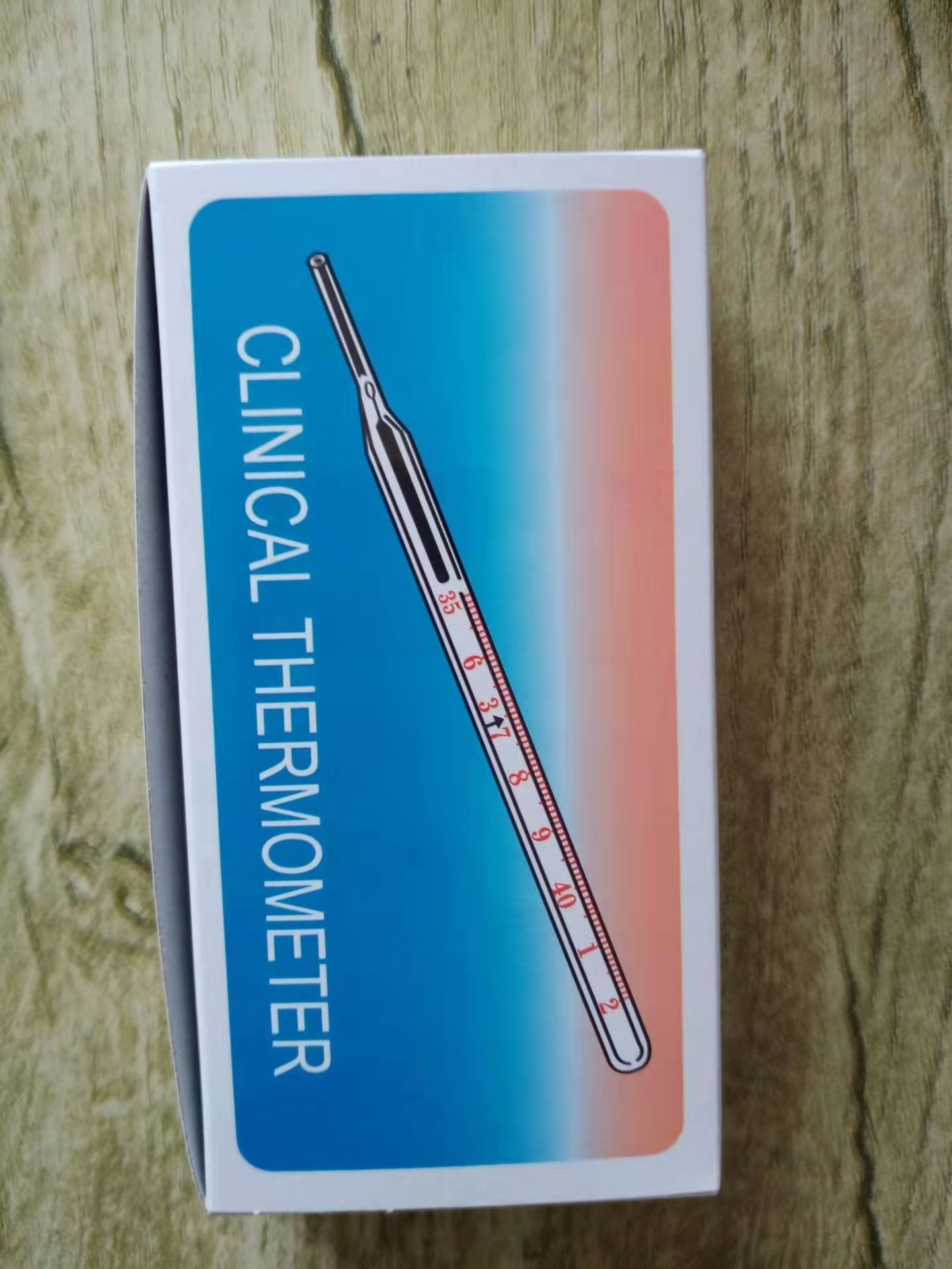 High Quality Oral Armpit Medical Glass Clinical Thermometer Mercury Thermometer