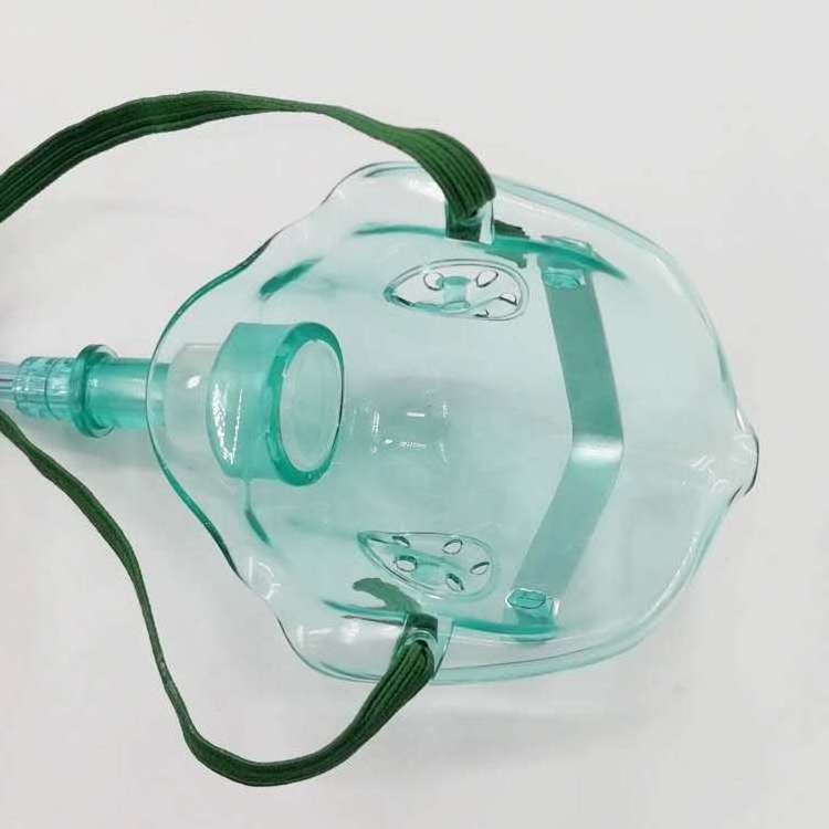 Ventilator Accessories Medical Oxygen Mask Disposable Breathing Machine Mask Nebulized Medication Mask