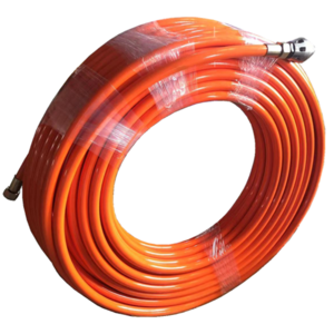 Abrasion resistant polyurethane cover high pressure flexible hose sewer hose sewer jetting cleaning hose