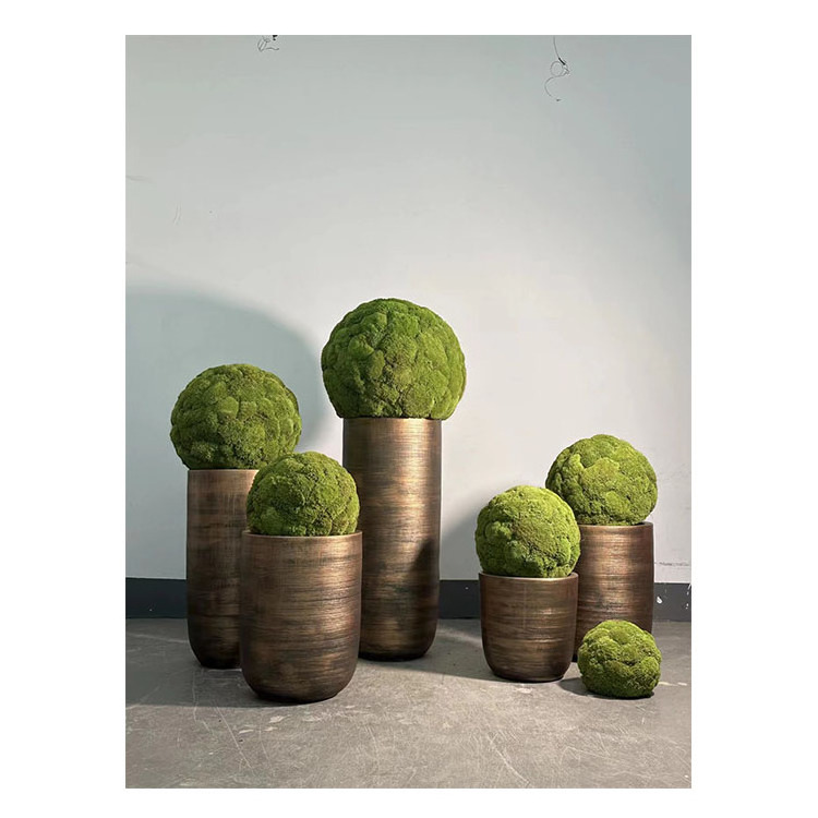 Artificial Plant Immortal Moss Ball Flower Ball Used for Wedding Garden Market Decoration