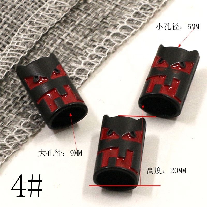 Metal Hoodie Drawstring Shoelace Stopper Cord Stopper Rope Plating Copper Zin Alloy Ends Tipping Cord Ends Strap Ends for Cotton