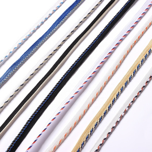 Custom Polyester Fabric Piping Bias Tape  Most Popular Webbing  Cords  For Trousers Horse Riding Clothes