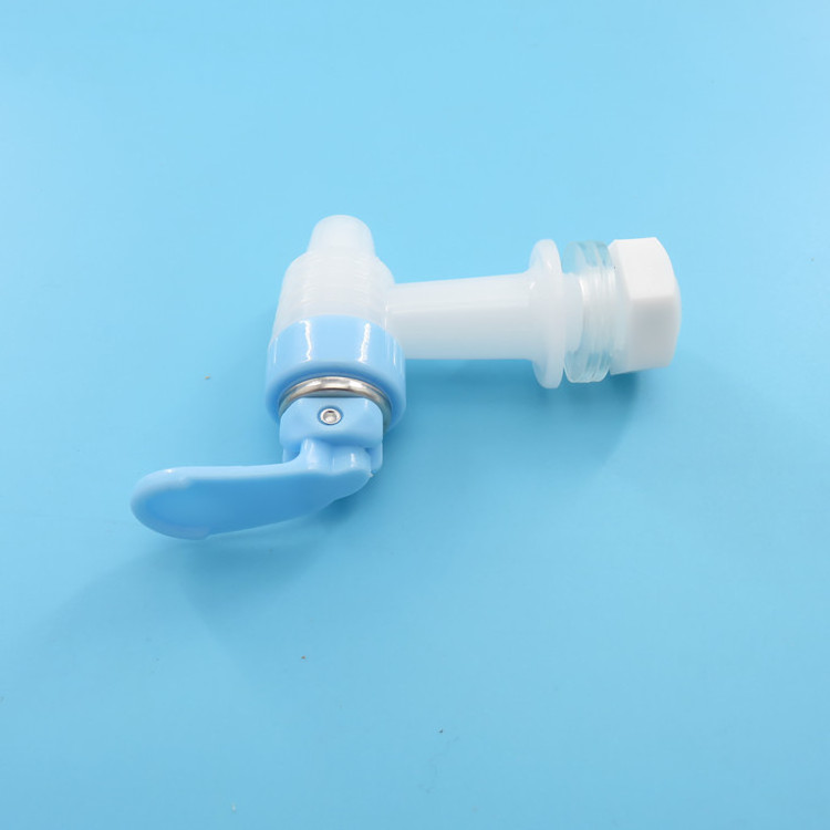 Push Type White Blue Plastic for Water Dispenser Faucet